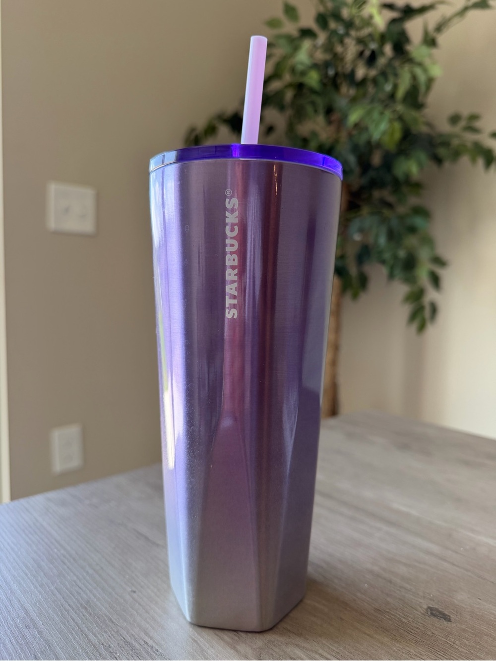 Starbucks 24oz purple ombré tumbler